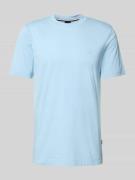 T-shirt met labelprint, model 'Thompson'