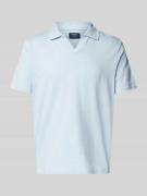 Poloshirt met V-hals