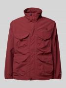 Windbreaker met opstaande kraag