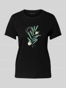 Regular fit T-shirt van puur katoen