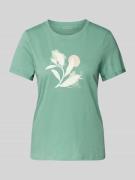 Regular fit T-shirt van puur katoen