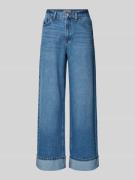 Wide leg jeans van puur katoen, model 'HOPE'