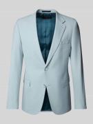 Slim fit colbert met paspelzak op de borst, model 'Alzer'