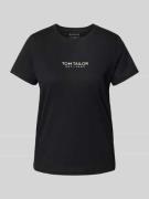 Regular fit T-shirt van puur katoen