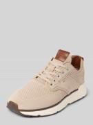 Sneakers met labeldetails, model 'Beeker'
