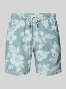 Regular fit zwembroek met achterzak