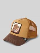 Baseballpet met motiefpatch, model 'The King Lion'