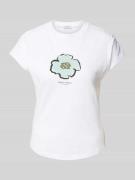 Regular fit T-shirt van puur katoen