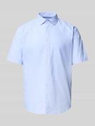 Casual fit zakelijk overhemd met 1/2-mouwen