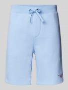 Korte broek met labelstitching