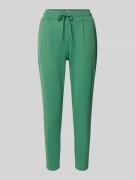 Joggingbroek met paspelzakken, model 'KATE'