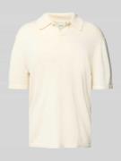 Poloshirt met V-hals
