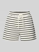 Regular fit bermuda met elastische band, model 'CHILLI'