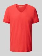 T-shirt met V-hals
