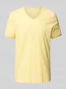 T-shirt met V-hals
