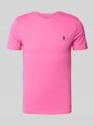 T-shirt met labelstitching