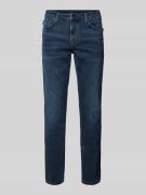 Modern fit jeans met stretch, model 'Mitch'