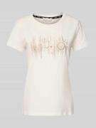 T-shirt met siersteentjes