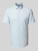 Slim fit zakelijk overhemd met kentkraag