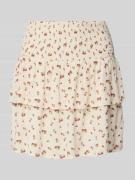 Minirok in dubbele-laagjeslook