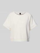 Sweatshirt met ribboorden, model 'Emsa'