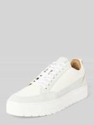 Sneakers met labeldetail, model 'Ivar 10'