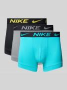Boxershort met elastische band in een set van 3 stuks