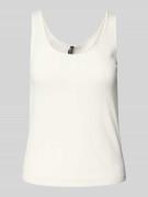Regular fit tanktop van katoenmix, model 'FIA'