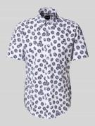 Slim fit vrijetijdsoverhemd met kentkraag, model 'ROAN'