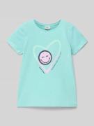 Loose fit T-shirt met Smiley®-print