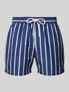 Relaxed fit zwembroek met tunnekoord, model 'TRAVELER'