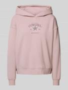 Loose fit hoodie van katoenmix, model 'CAMILLA'