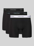 Boxershort met elastische band in een set van 3 stuks