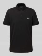 Regular fit poloshirt met labelbadge