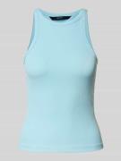 Regular fit tanktop van katoenmix, model 'CHLOE'