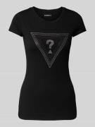 T-shirt met siersteentjes