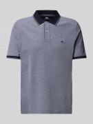 Poloshirt met labelstitching