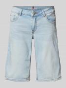Korte jeans in used-look