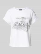 T-shirt met motiefprint