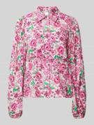 Regular fit blouse met opgestikte borstzakken, model 'ALIRA'