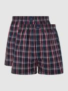 Boxershorts van katoen, per 2 verpakt