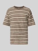 Oversized T-shirt met ronde hals