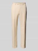 Regular fit pantalon met persplooien