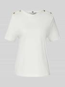 Regular fit T-shirt van puur katoen