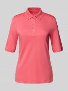 Poloshirt met korte knoopsluiting