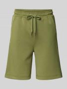 Sweatshorts met elastische band, model 'Banu'
