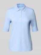 Poloshirt met korte knoopsluiting