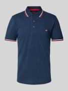 Poloshirt met labelstitching