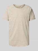 T-shirt met ronde hals, model 'KAS'