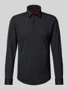 Slim fit zakelijk overhemd, model 'KENNO'